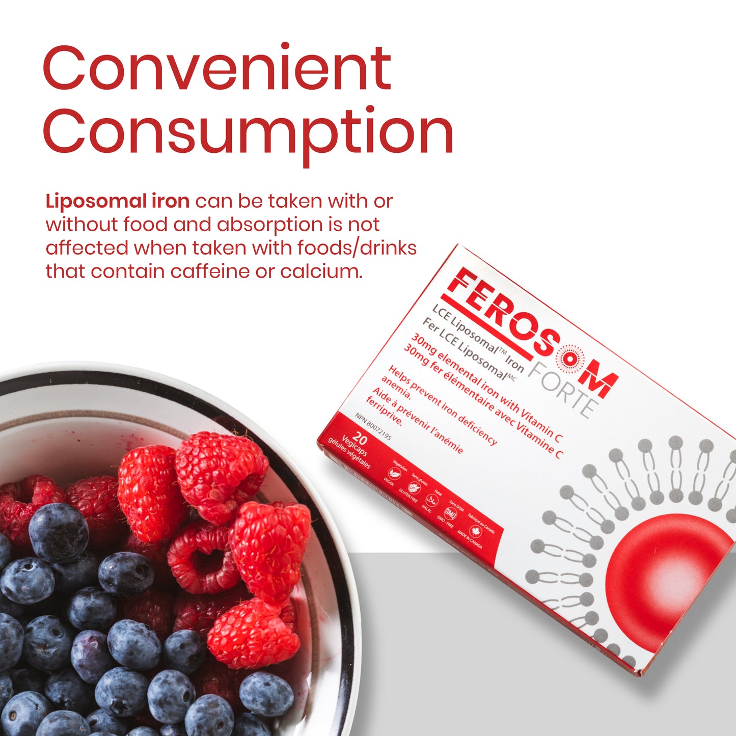 LCE Liposomal Iron Capsules